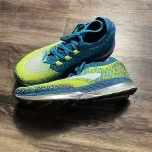 Brooks Bedlam Women's Size 11 B Running Shoes  Teal/ Lime Colored Excellent Cond
